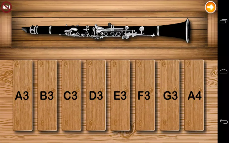 Toddlers Clarinet ภาพหน้าจอ 0