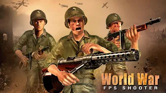 World War Army: War Mission Ảnh chụp màn hình 0