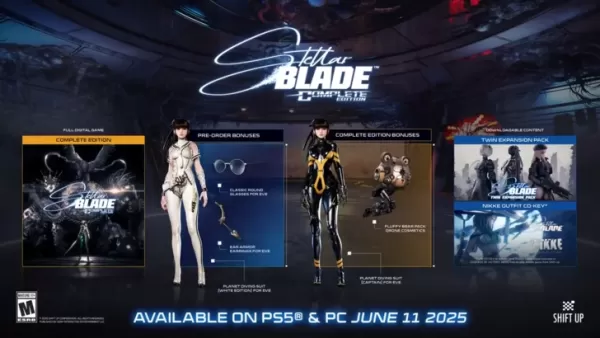 Stellar Blade Complete Edition 릴리스 6 월 11 일