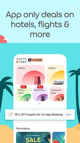 Agoda: Book Hotels and Flights Screenshot 1