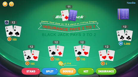 Blackjack - Casino World應用截圖第0張