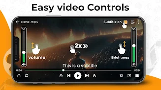 ZMPlayer: HD Video Player app Capture d'écran 1