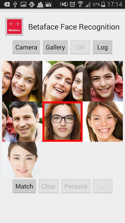 Betaface Face Recognition Zrzut ekranu 0