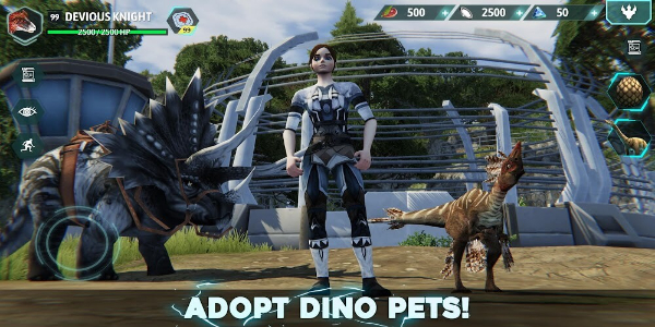 Dino Tamers - Jurassic MMO Captura de tela 0