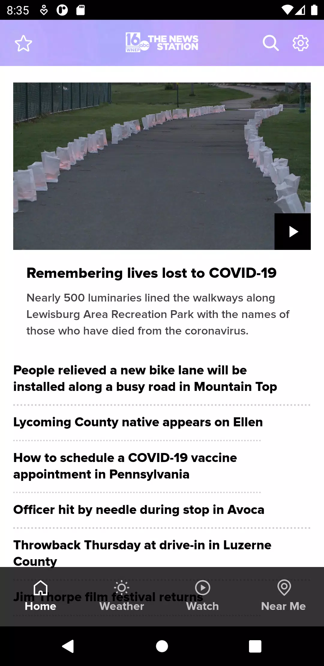 WNEP The News Station 스크린샷 2