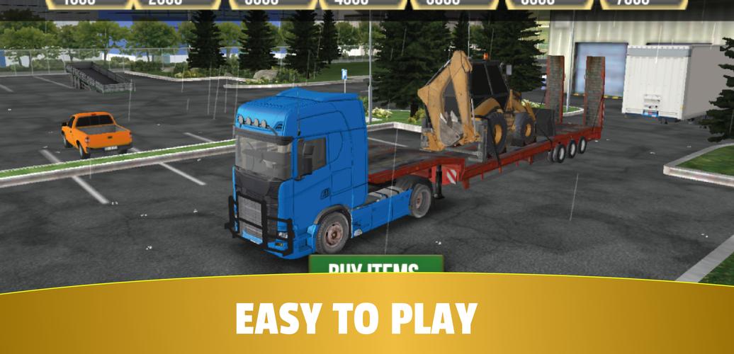 Truck Simulator Game Captura de pantalla 2