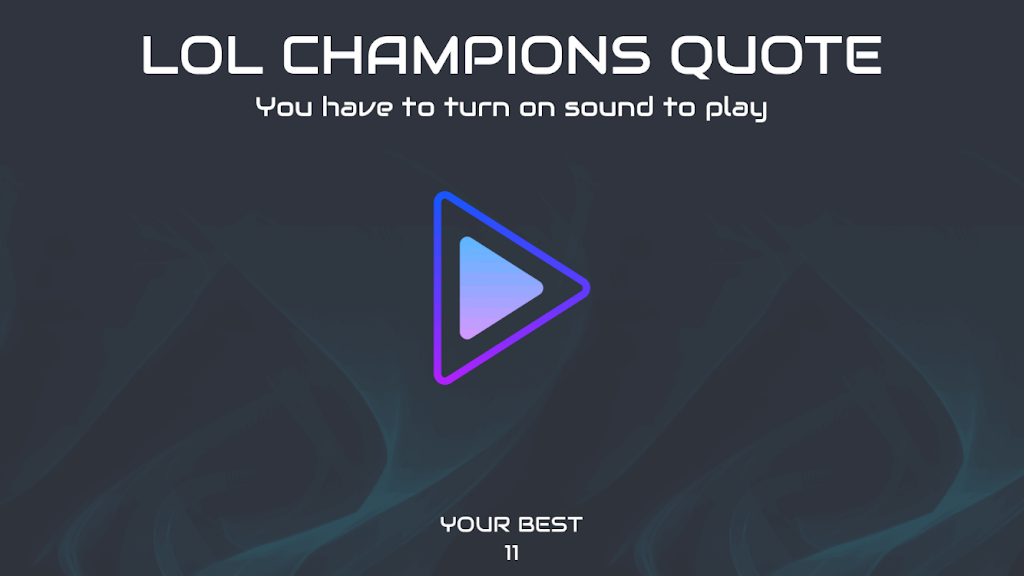 Schermata LOL Champions Quote 0