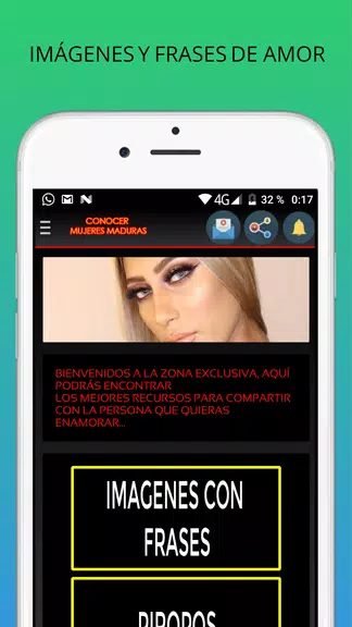 Conocer mujer madura soltera Schermafbeelding 3