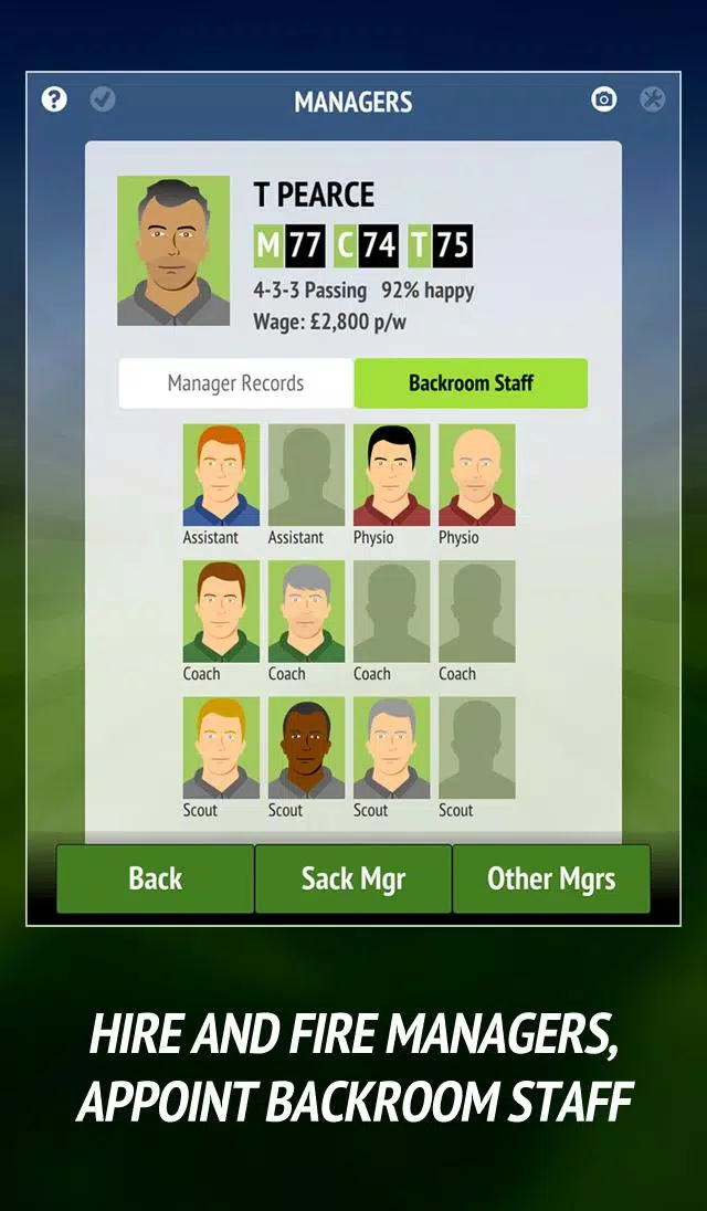 Football Chairman (Soccer) Captura de pantalla 3