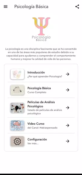 Psicología Básica Screenshot 0