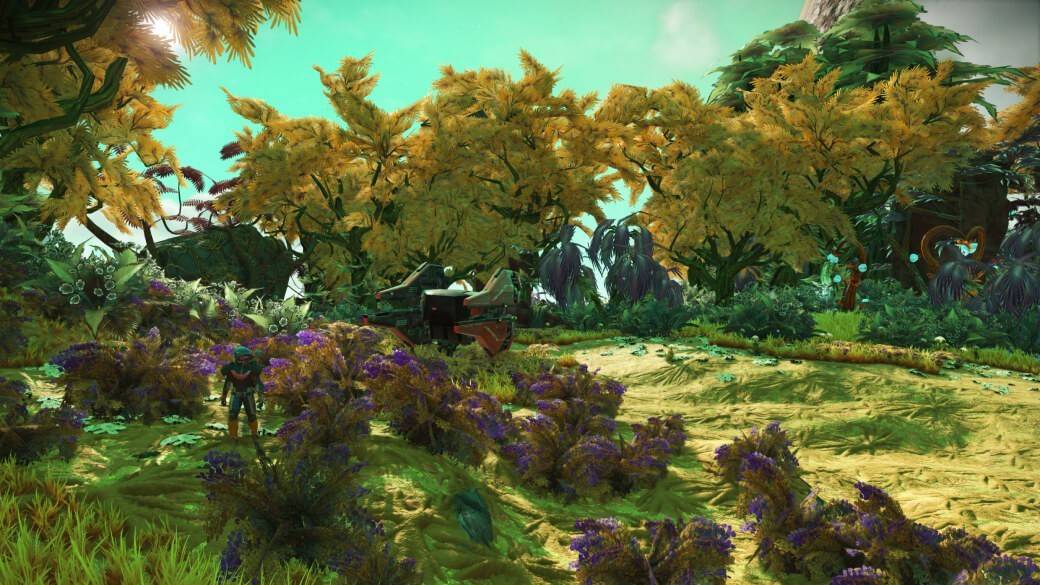 No Mans Sky denser selvas