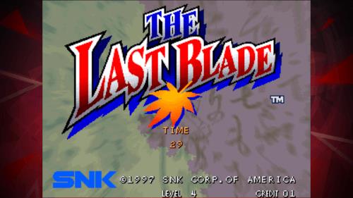 THE LAST BLADE ACA NEOGEO Captura de tela 0