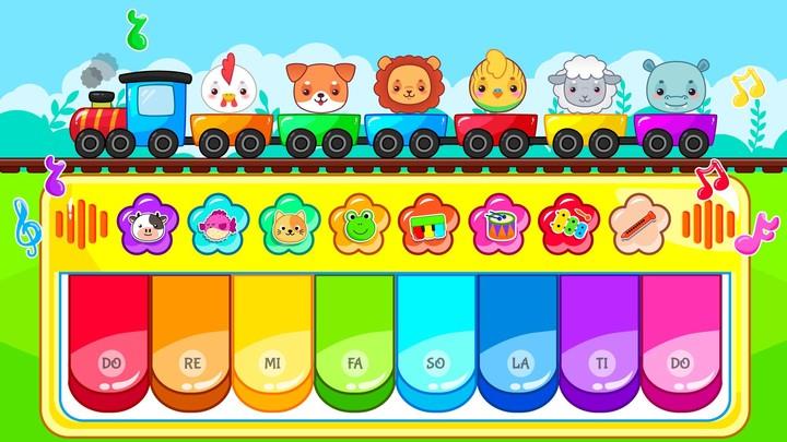 Baby Piano Games & Kids Music ဖန်သားပြင်ဓာတ်ပုံ 1