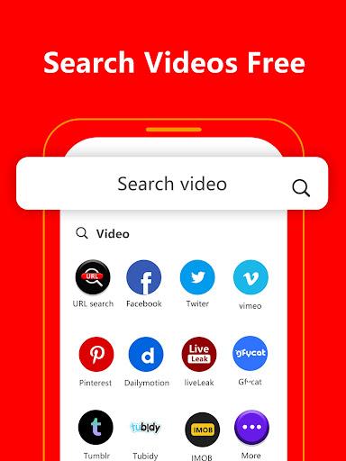 VideoDownloader&music download Ảnh chụp màn hình 0