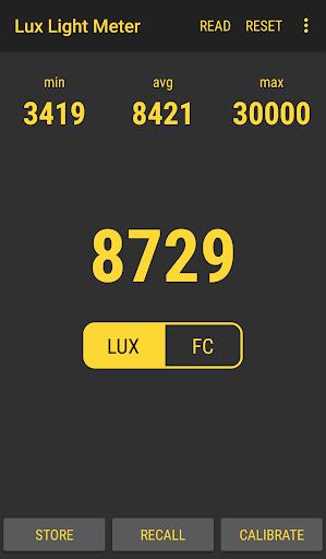 Lux Light Meter Pro Captura de tela 0