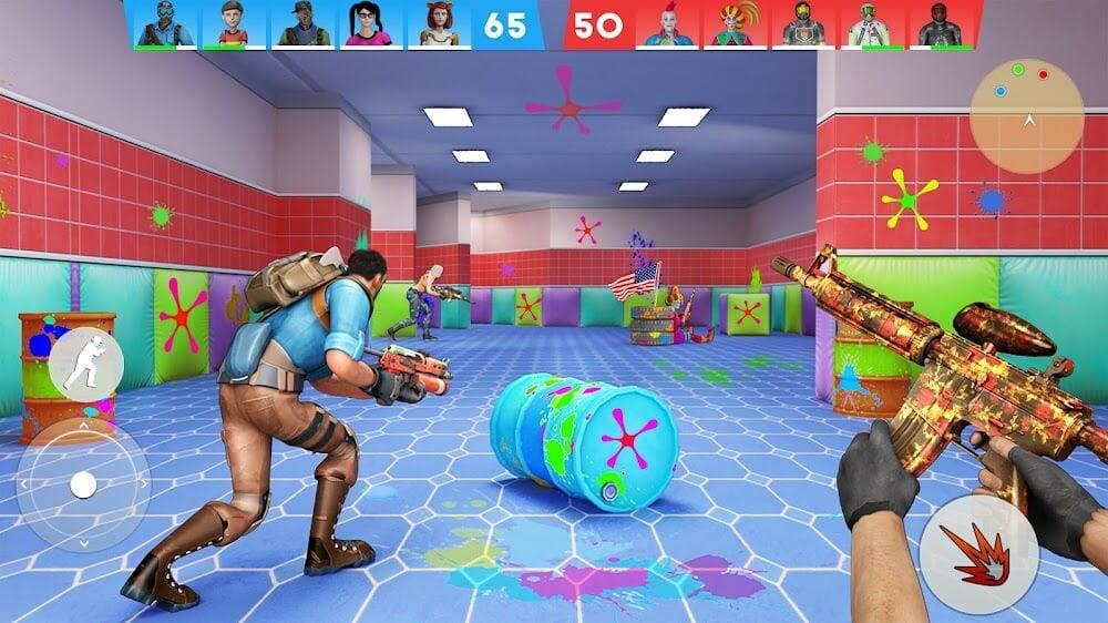 Paintball Shooting Game 3D স্ক্রিনশট 1