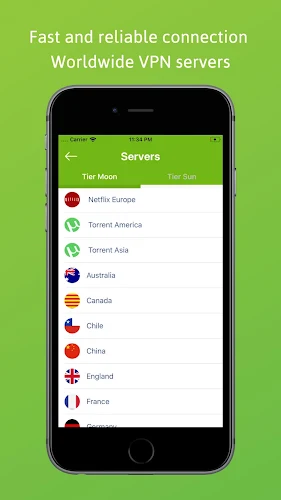 Kiwi VPN Proxy: Safer & Faster Schermafbeelding 1