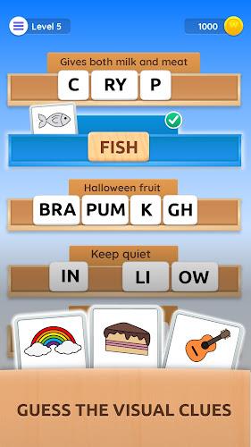 Word Jigsaw: Brain Teaser Captura de tela 2