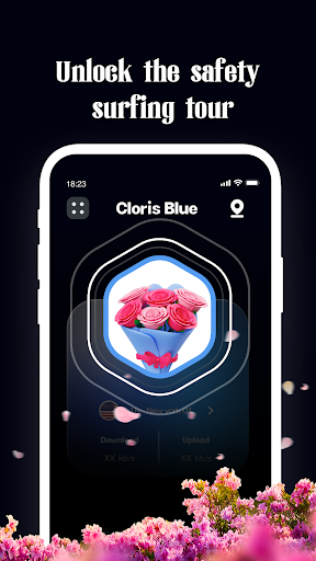 Cloris Blue VPN ภาพหน้าจอ 0