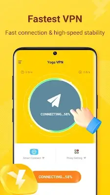 Yoga VPN -Secure Proxy VPN Capture d'écran 0