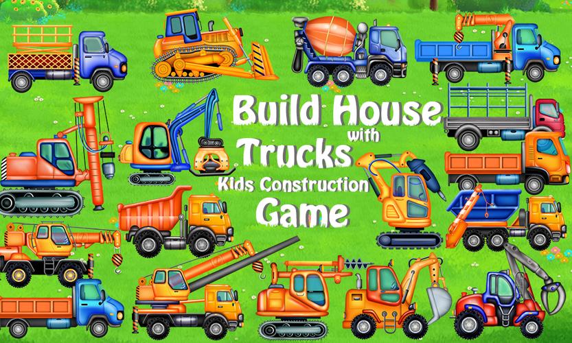 Build Town House with Trucks Capture d'écran 0