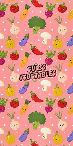 Guess the vegetable game Captura de tela 0