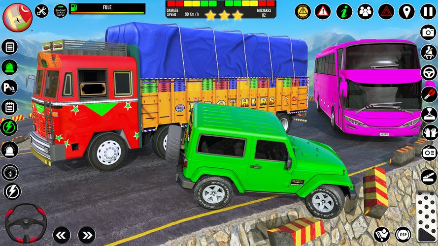 Truck Parking Simulator Games Captura de tela 2