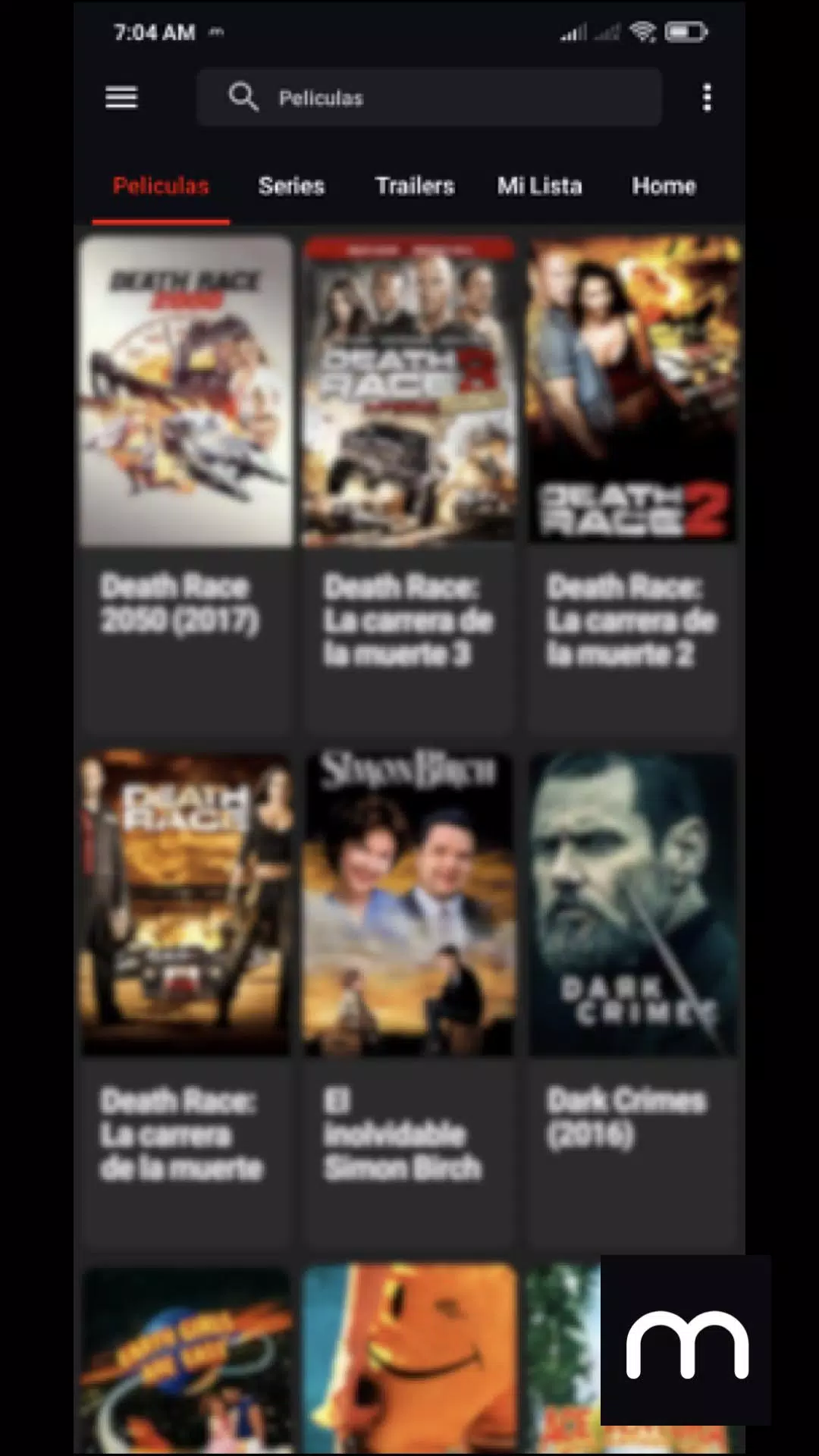 Movidy: Peliculas y Series Gratis スクリーンショット 1