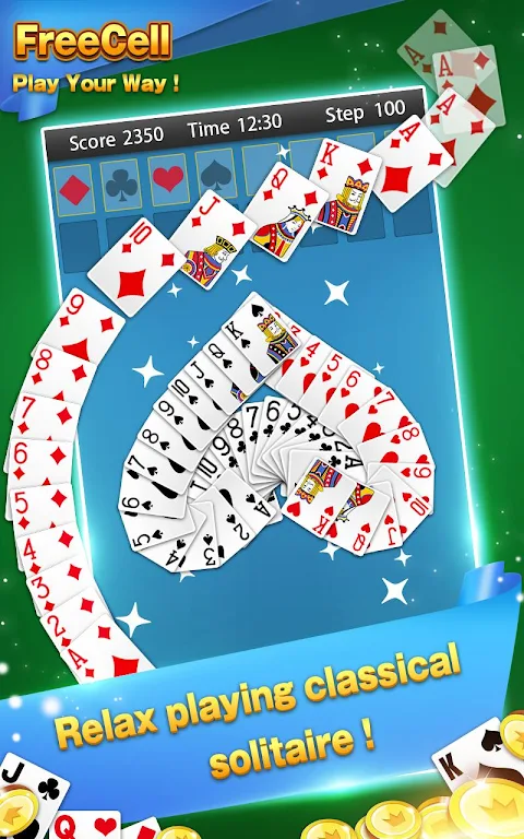 Solitaire - FreeCell Card Game应用截图第2张