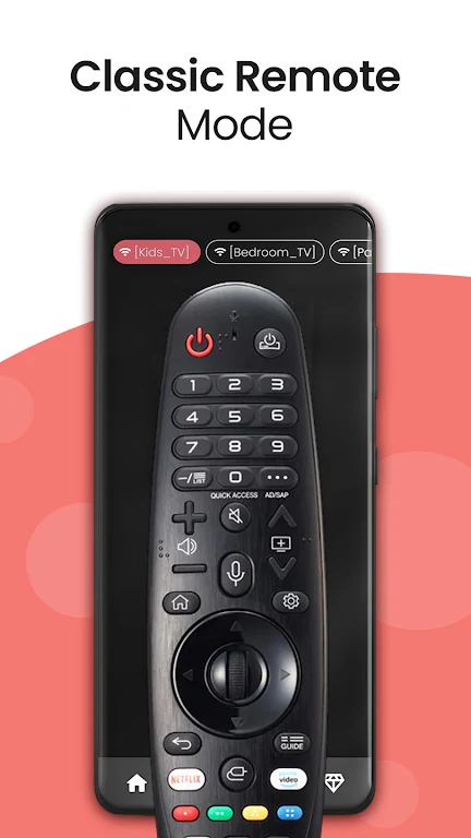 Remote Control for LG Smart TV Ekran Görüntüsü 0