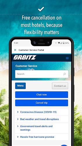 Orbitz Hotels & Flights ภาพหน้าจอ 1