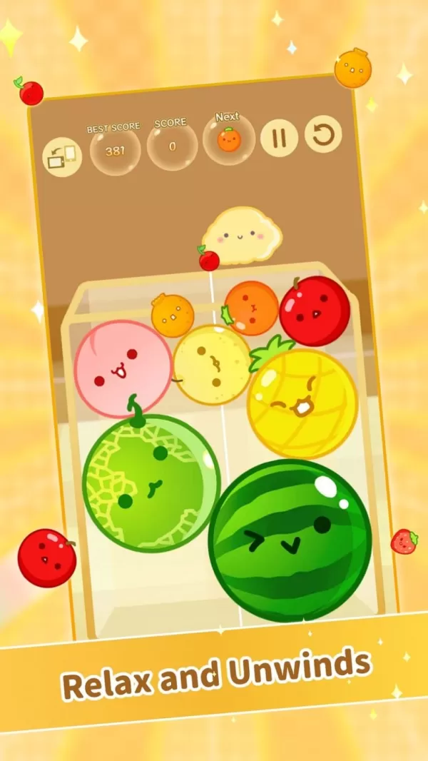 Suika Game 現已登陸 Apple Arcade，帶來水果方塊益智玩法