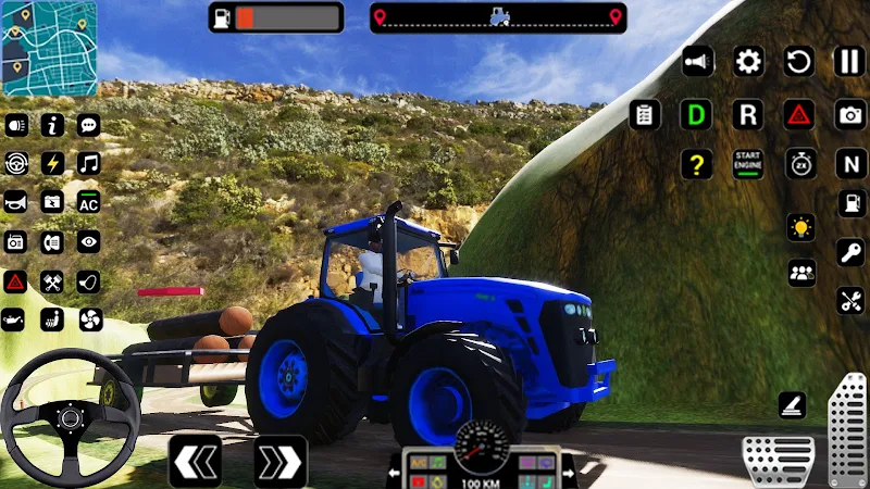 Schermata Tractor Trolly Driving Games 0