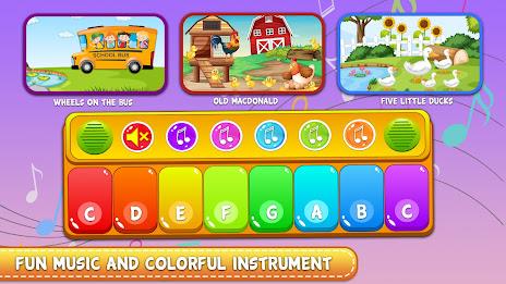 Piano Game: Kids Music Game Schermafbeelding 0