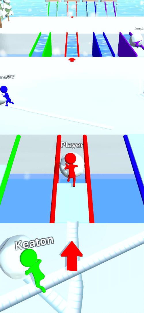 Snow Race!! Screenshot 1