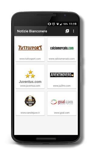 Bianconeri News - Unoff App 스크린샷 1