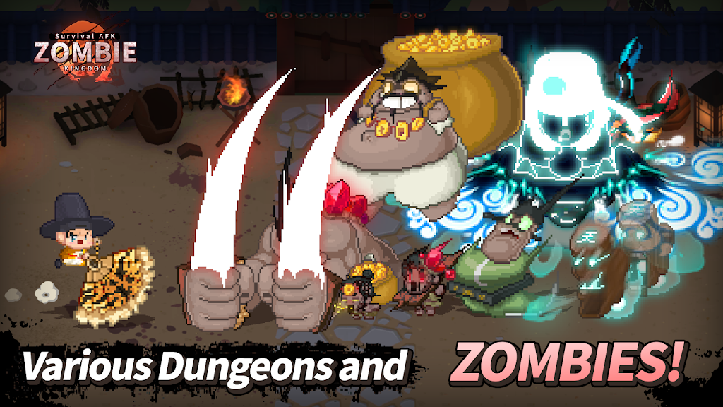 ZOMBIE Kingdom : Idle RPG ภาพหน้าจอ 2