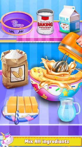Unicorn Cake Maker-Bakery Game應用截圖第1張