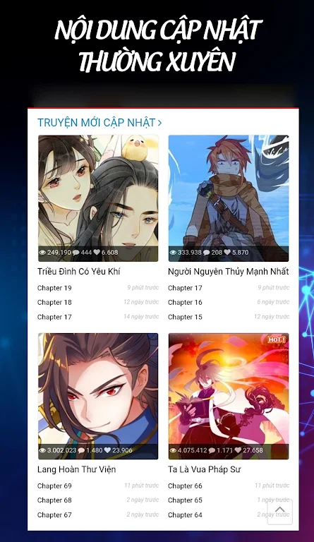Schermata Manga Mobile - Đọc truyện tranh 1