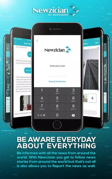 Newzician - Social news app Captura de pantalla 0