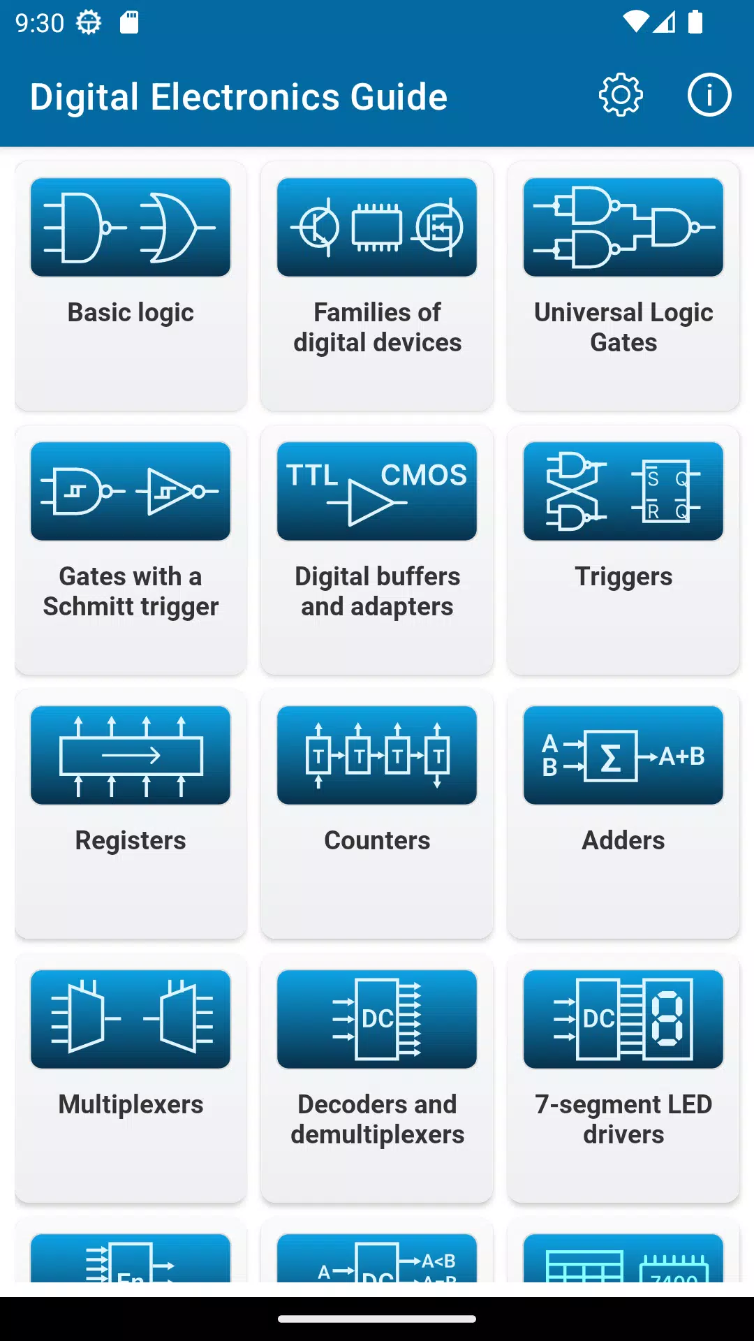 Digital Electronics Guide Captura de pantalla 0