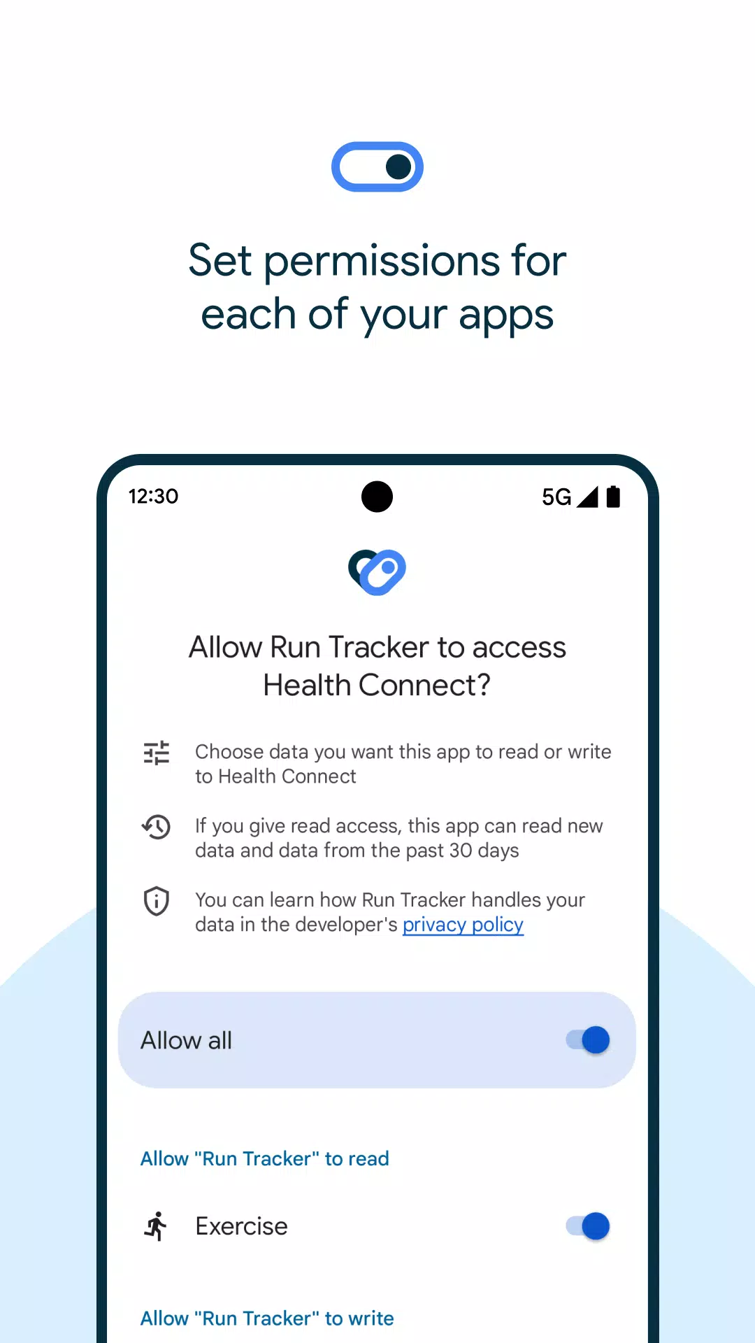 Health Connect স্ক্রিনশট 1
