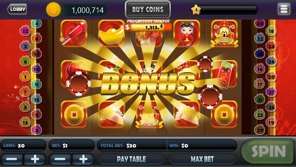 Golden Epic Fortune Slots Captura de tela 2