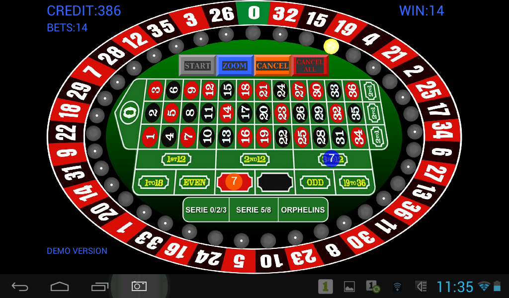 Round Roulette Demo Скриншот 1