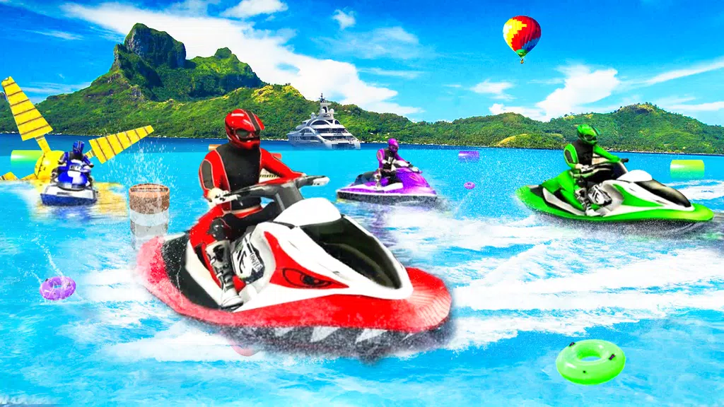 Jet Ski Racing Simulator Games ภาพหน้าจอ 2