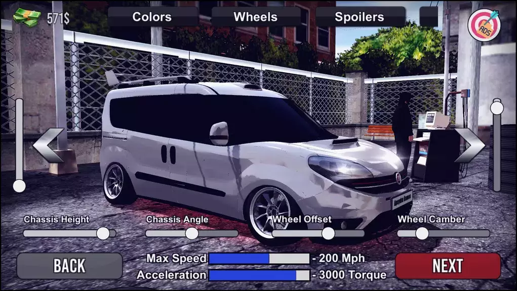 Doblo Drift Simulator ဖန်သားပြင်ဓာတ်ပုံ 1