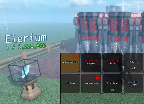 Ore locking interface
