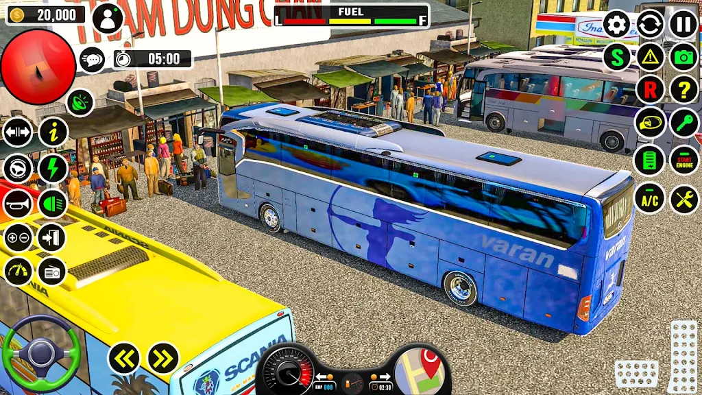 Coach Bus Driving 3D Bus Game Zrzut ekranu 0