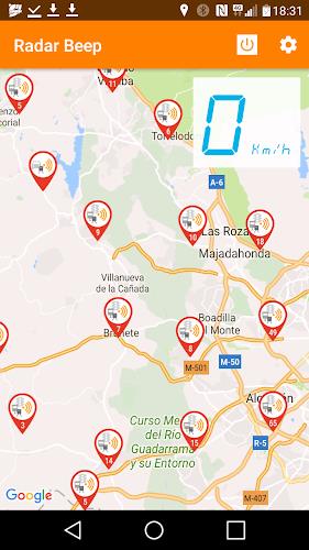 Radar Beep - Radar Detector ภาพหน้าจอ 1