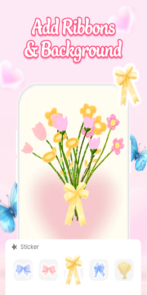 Blom: Flower Language Keyboard 스크린샷 1